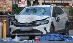 Almanya'da bir araç, yayaların arasına daldı: 2 ölü, 8 yaralı