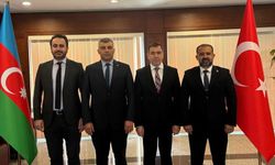 İŞAD ve MAVİ VATAN Derneğinden T.C. Bakü Büyükelçiliği'ne ziyaret.