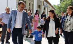 Sadıkoğlu, Ötüken Özel Eğitim Okulu’nu ziyaret etti