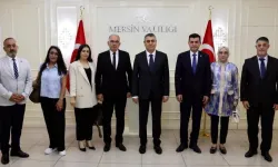 Şehit Aileleri ve Malül Gaziler Derneği, 19 Mayıs dolayısıyla Mersin’de temaslarda bulundu