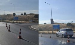 Lefkoşa Kuzey Çevre Yolu’nda Yağ Uyarısı: Trafik Kontrollü Veriliyor