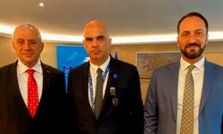 Taçoy ve Candan, Avrupa Konseyi Genel Sekreteri Alain Berset ile bir araya geldi