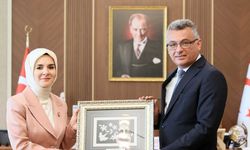 Cumhurbaşkanı Erhürman, TC Aile ve Sosyal Hizmetler Bakanı Göktaş’ı Kabul Etti