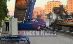 Genç sürücü ağır yaralandı!