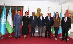 Ertuğruloğlu, Azerbaycan Milli Meclisi heyetini kabul etti