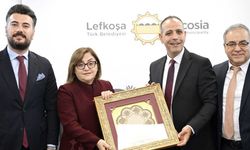 LTB Başkanı Mehmet Harmancı, Gaziantep Bşb. Başkanı Fatma Şahin ile görüştü
