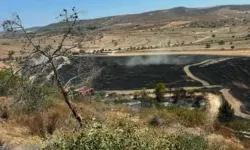 Güney Kıbrıs'ta büyük yangın!