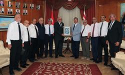 Başbakan Üstel, Emekli Polisler Derneği'ni kabul etti