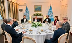 Erhürman, Guterres ve Hristodulidis akşam yemeğinde buluştu