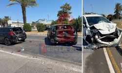 Lefkoşa’da zincirleme trafik kazası: 4 kişi yaralandı