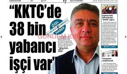 KKTC Gazete Manşetleri 16 Aralık 2016