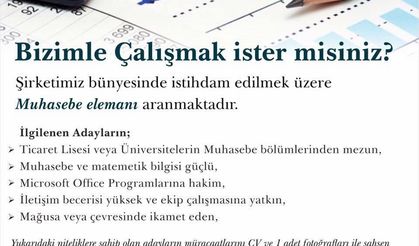 İş İlanları 31 Ocak Salı