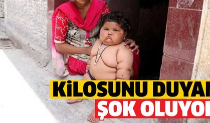 8 aylık bebek 17 kilo oldu