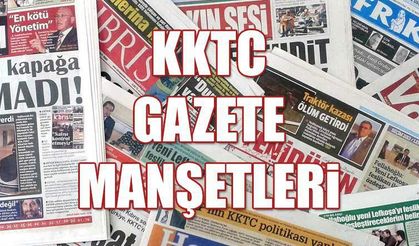 KKTC Gazete Manşetleri 15 Nisan 2017