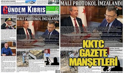 KKTC Gazete Manşetleri - 27 Mayıs 2020