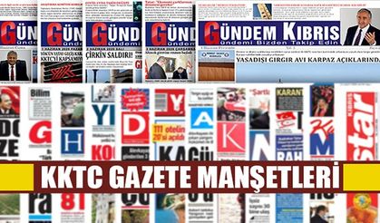 KKTC Gazetelerinin Manşetleri / 1 Ekim 2020