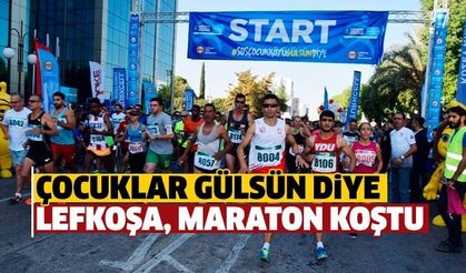 Lefkoşa Maratonu koşuldu