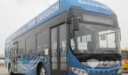 Çin'den hidrojenle çalışan otobüs