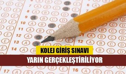 Kolej Giriş Sınavı (KGS) Yarın Gerçekleştiriliyor