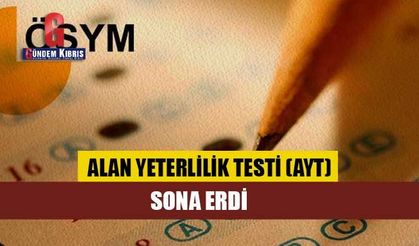 YKS maratonunda sıra üçüncü oturumda: AYT sona erdi