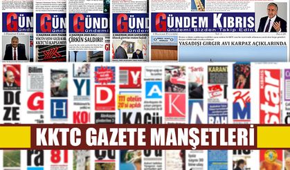 KKTC Gazete Manşetleri / 23 EYLÜL 2022
