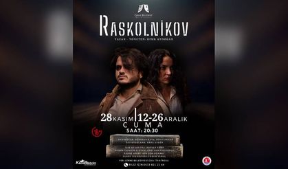 Girne Belediyesi Oda Tiyatrosu, “Raskolnikov” oyunuyla perde açıyor