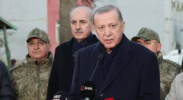 Erdoğan: Şu an itibarıyla Hatay'ımızda 21 bin 200 personel görev ifa ediyor
