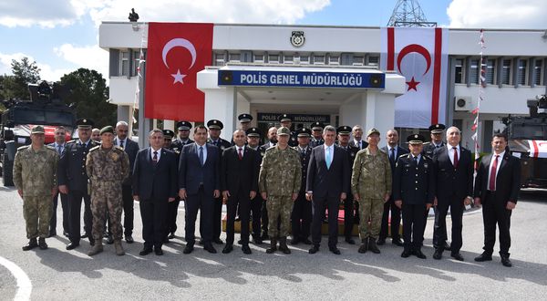 Türkiye Emniyet Genel Müdürlüğü, Polis Genel Müdürlüğü’ne 2 araç ve çeşitli teçhizat hibe etti