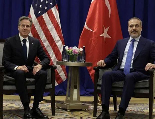 Bakan Fidan, ABD'li mevkidaşı Blinken ile görüştü