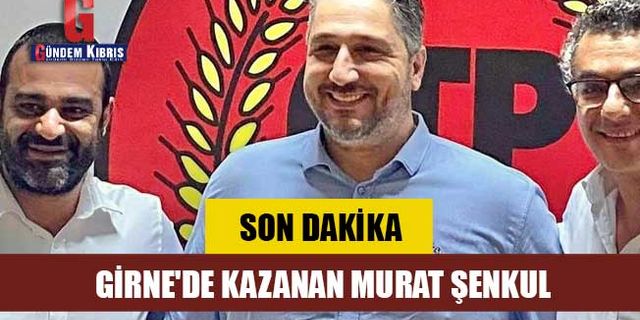 SON DAKİKA! Girne'de kazanan Murat Şenkul