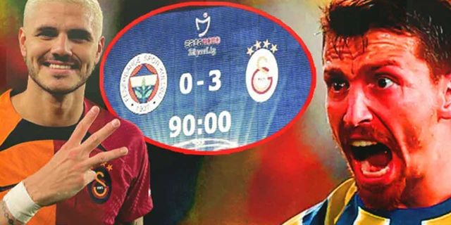 Fenerbahçe - Galatasaray derbisi bitti, tünelde olay çıktı!