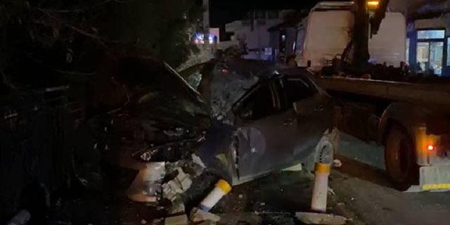 Girne’de kaza: 1 kişi yaralandı