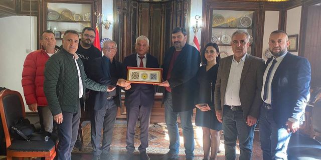 Belediyeler Birliği, Doğu Akdeniz Belediyeler Birliği heyetini kabul etti