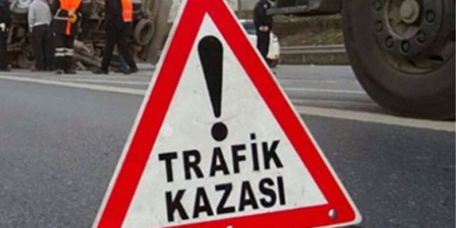 Serdarlı Kavşağı yakınlarında trafik kazası