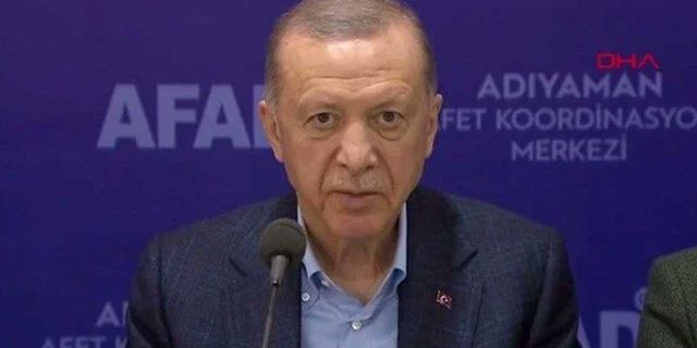 Erdoğan: Adıyaman'dan helallik istiyorum