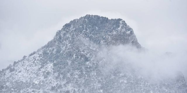 Selvili Tepe’de kar yağışı… Polisten yol kapama duyurusu!