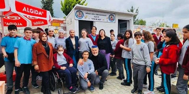 'Oğuz Veli Ortaokulunda İyilik Aşı finali'