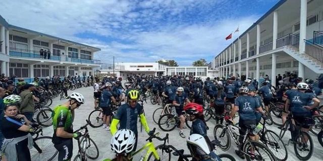 “Şampiyon Melekler Takımı Anı Bisiklet Sürüşü” yapıldı