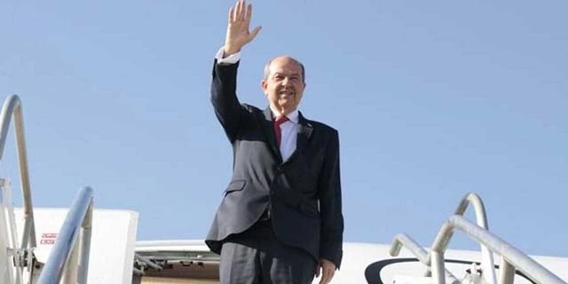Cumhurbaşkanı Ersin Tatar, adadan ayrıldı...