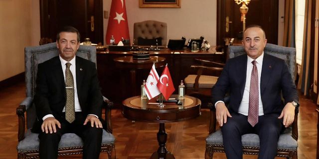Bakan Ertuğruloğlu Ankara’da Çavuşoğlu ile görüştü