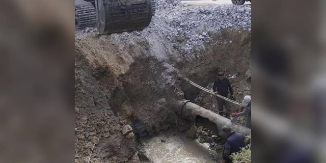Gazimağusa’da su sıkıntısı: Borudaki patlak onarıldı