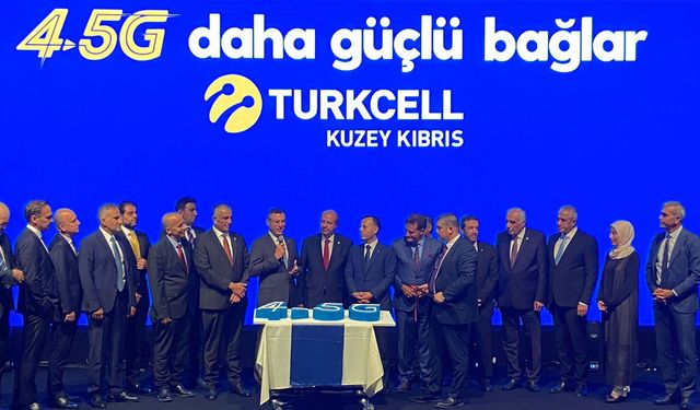 Turkcell 4,5G tanıtım lansmanı gerçekleştirildi