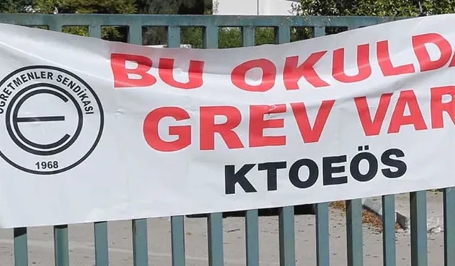 KTOEÖS tüm Lefkoşa okullarında grev yapacak!