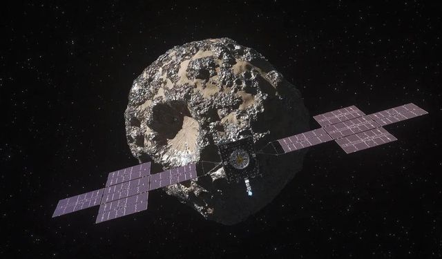 NASA: "Psyche" asteroidinin keşfi için fırlatılan uzay aracı asteroidin haritasını çıkaracak