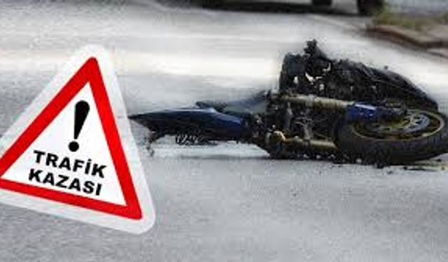 Girne-Esentepe ana yolunda trafik kazası: Motosiklet sürücüsü yaralandı