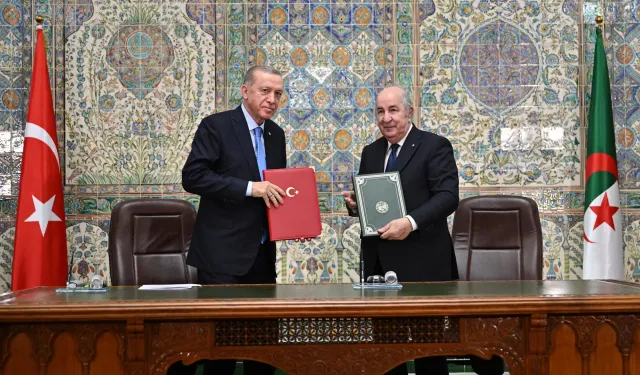 Türkiye ile Cezayir arasında 12 anlaşma imzalandı