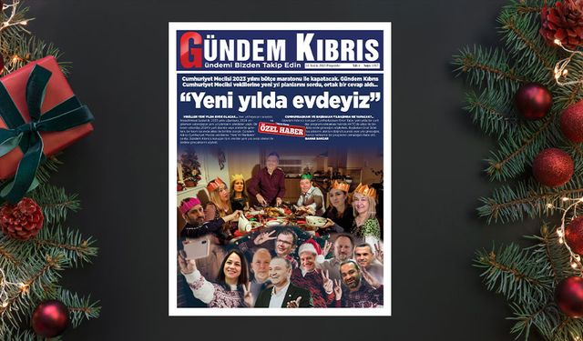 “YENİ YILDA EVDEYİZ”