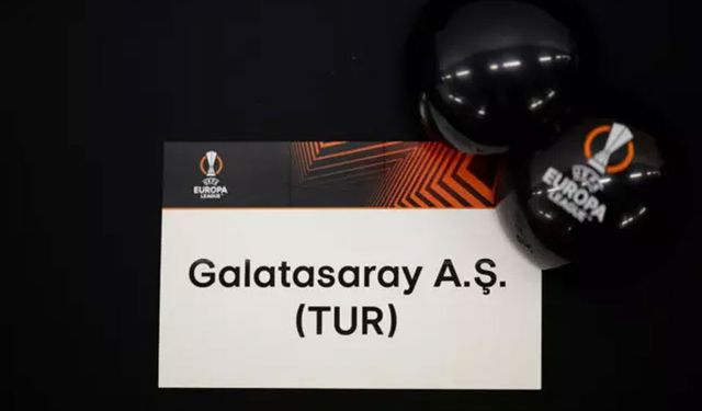 Galatasaray'ın UEFA Avrupa Ligi'ndeki rakibi belli oldu!