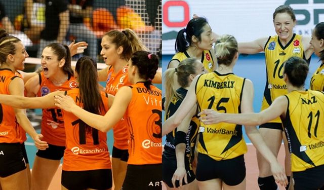 VakıfBank ve Eczacıbaşı, FIVB Dünya Kulüpler Şampiyonası'nda finalde karşılaşacak