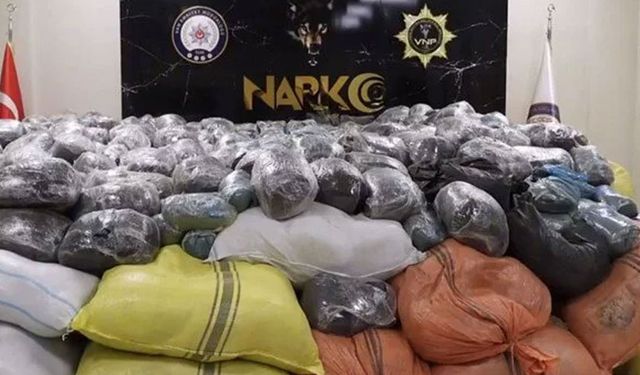 Van'da 4,6 ton uyuşturucu yakalandı